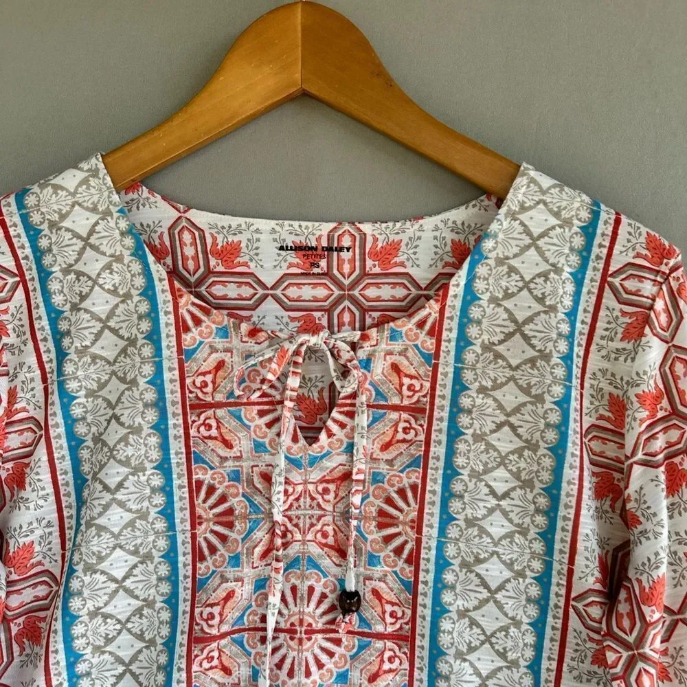 ๐5 for $45 ๐โAllison Daley Top Blouse Shirt Size PS - Picture 4 of 9